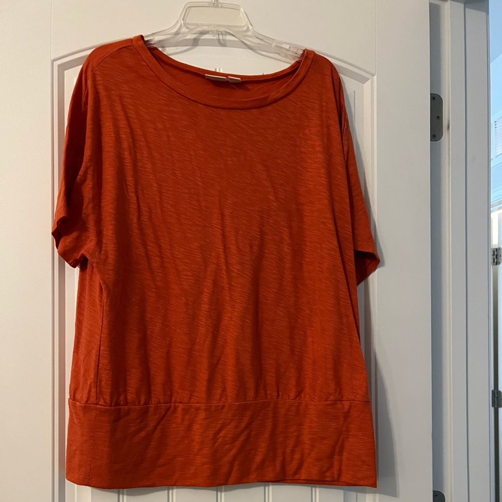 Orange Cato top. Nice fall color